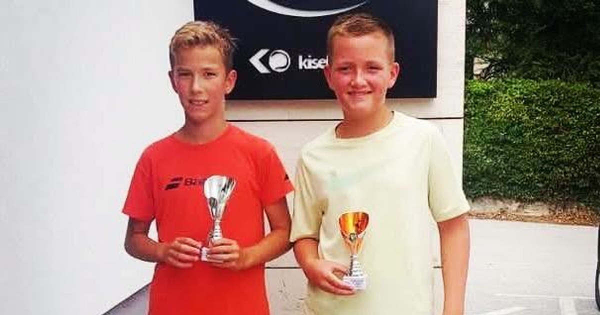 Osvajac i finalista OP Kiseljak do 12 godina ispred kluba TC Elliptic