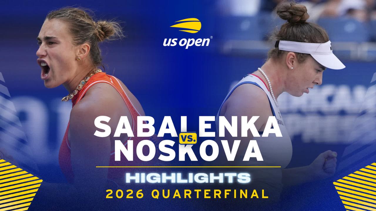 Arina Sabalenka i Linda Noskova u cetvrtfinalu US Opena 2026