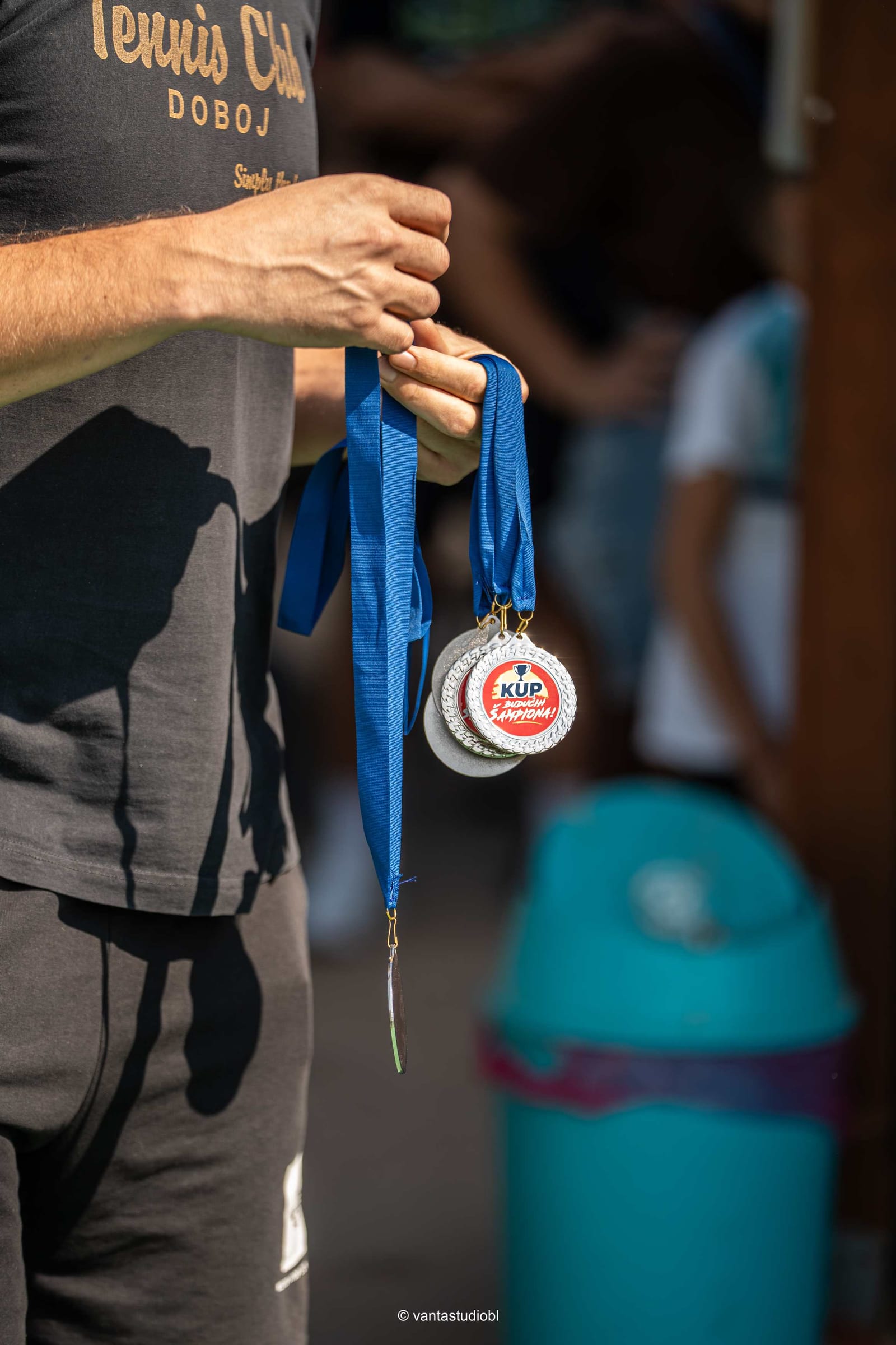 Medalje sa logom turnira Kup buducih sampiona TK Doboj