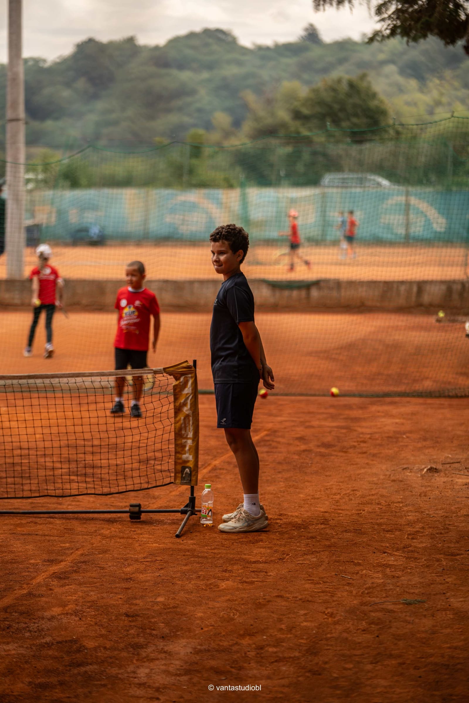 Tereni Teniskog kluba Doboj tokom turnira u mini tenisu