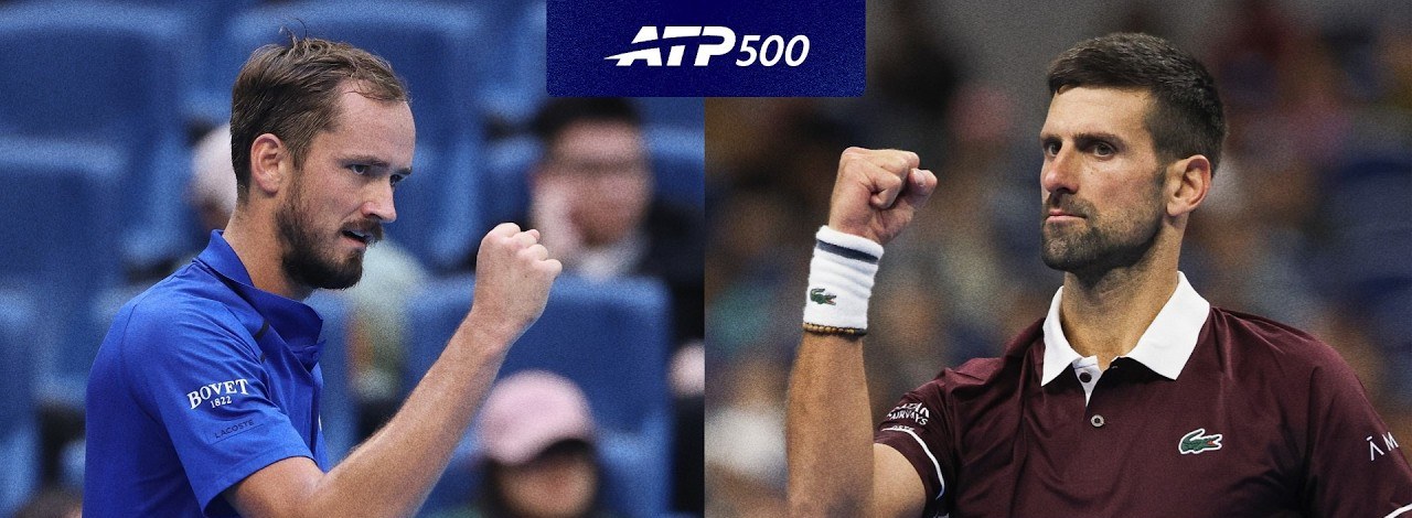 Daniil Medvedev i Novak Djokovic, polufinale China Opena u Pekingu 2026