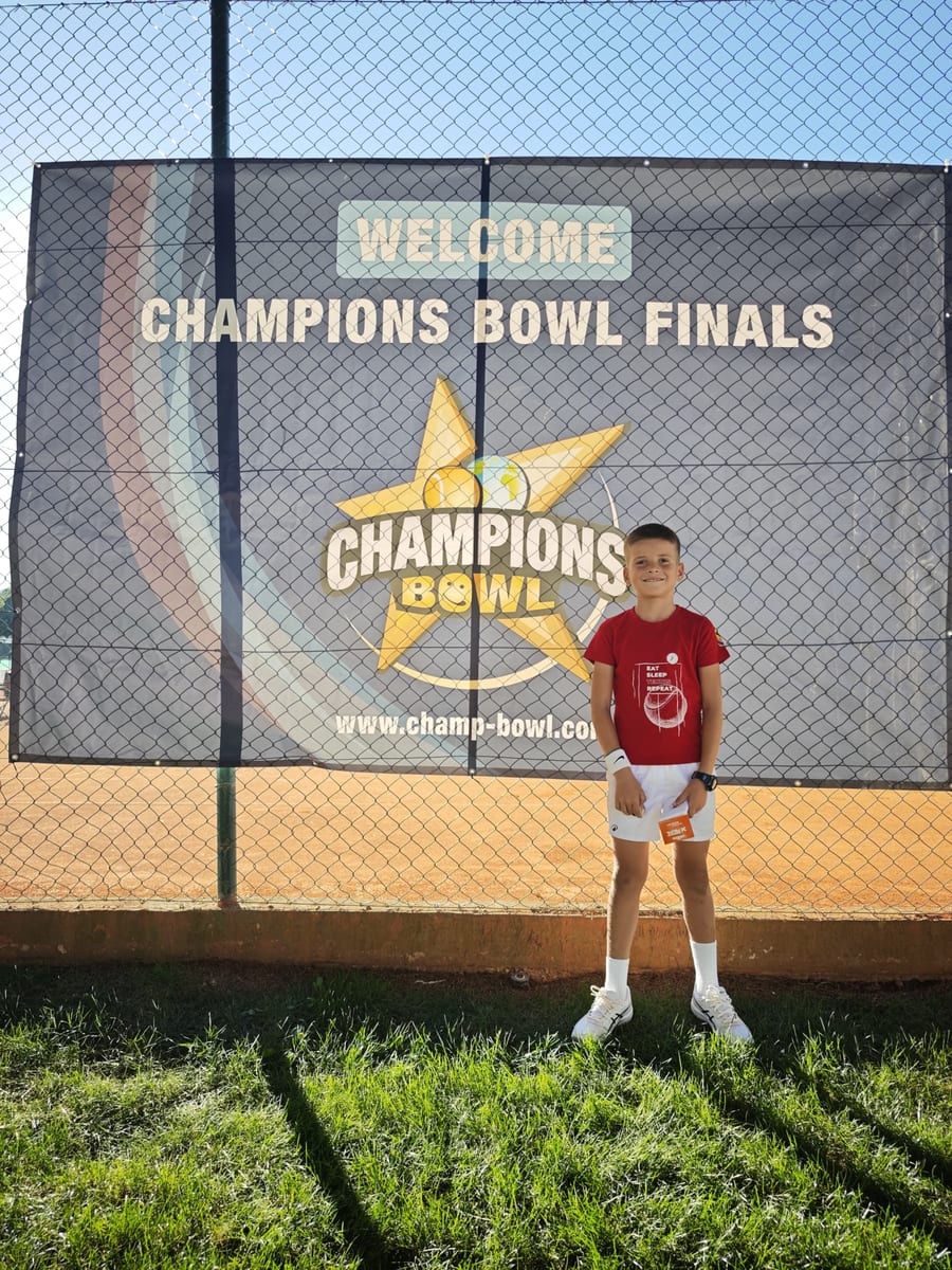 Андреј Гаврић на Champions Bowl Finalsu у Поречу