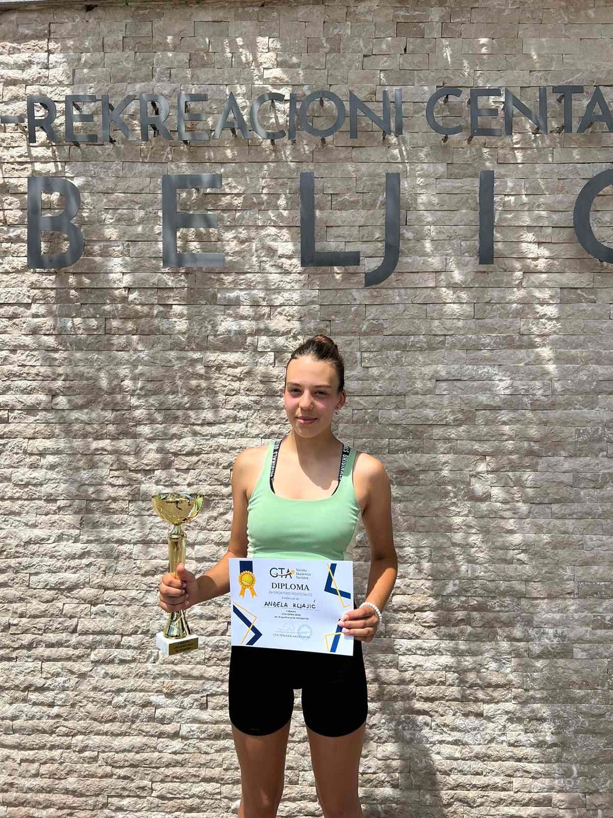 Anđela Kljajić — 1. mjesto