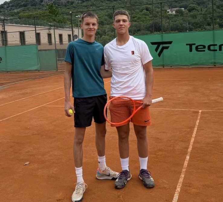 Никша Смиљанић и Николај Душанић, ITF јуниори Подгорица